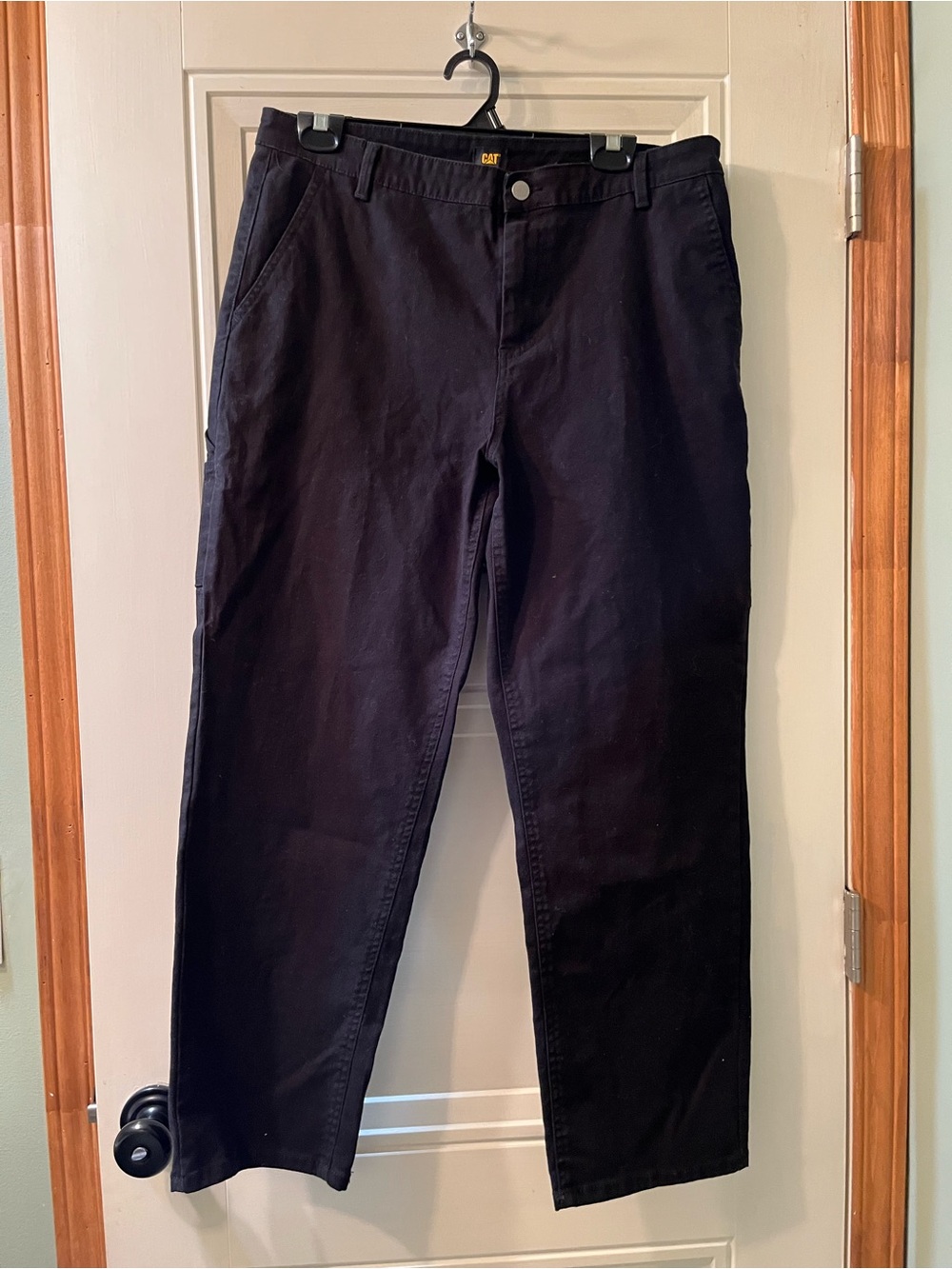 Caterpillar Women's Black Straight-Leg Work Pants